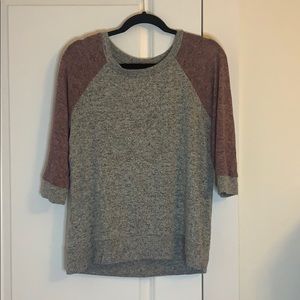 Pink Clover baseball tee style top